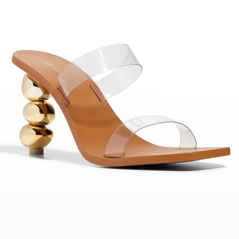 CULT GAIA
Meta PVC Bauble-Heel Vinyl Mules